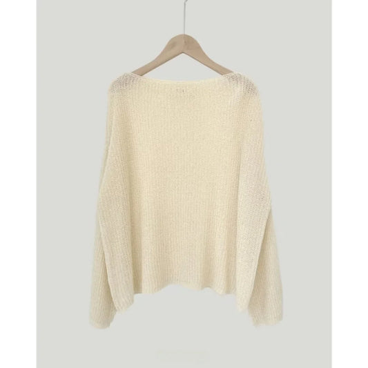Women'S Thin Ice Silk Knitted Irt Summer 2025 New plus Size Outdoor Wear Sun Protection Versatile Air Conditioning Top